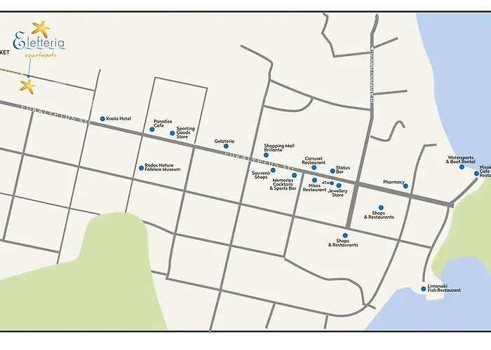 Elefteria Apts & 4* Κολύμπια